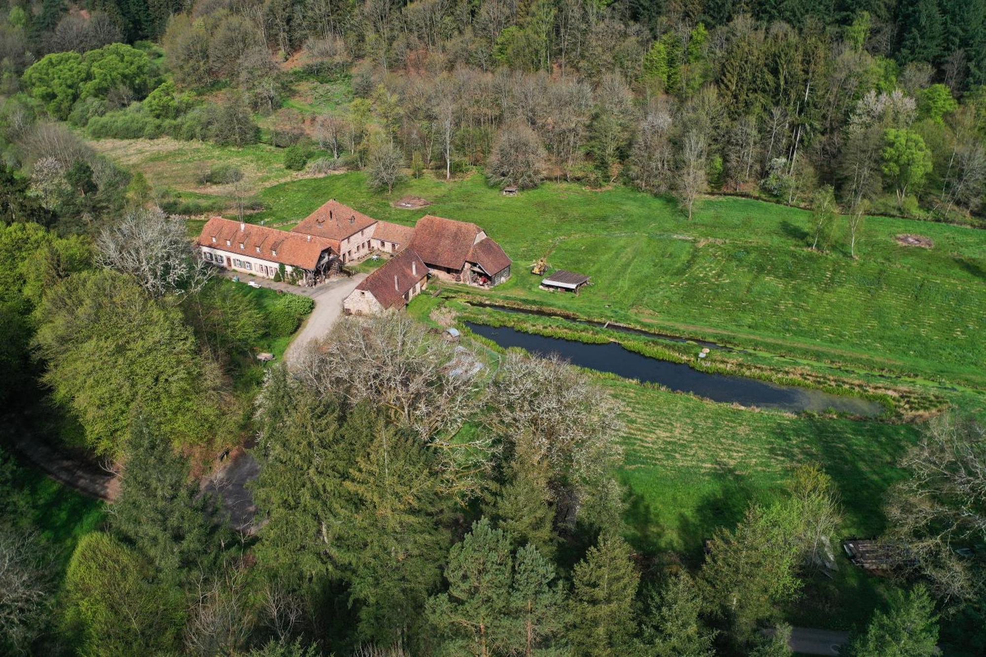 Maison D'Hotes De Charme - Ancien Moulin En Pleine Nature - La Paulusmuehle Soucht 외부 사진