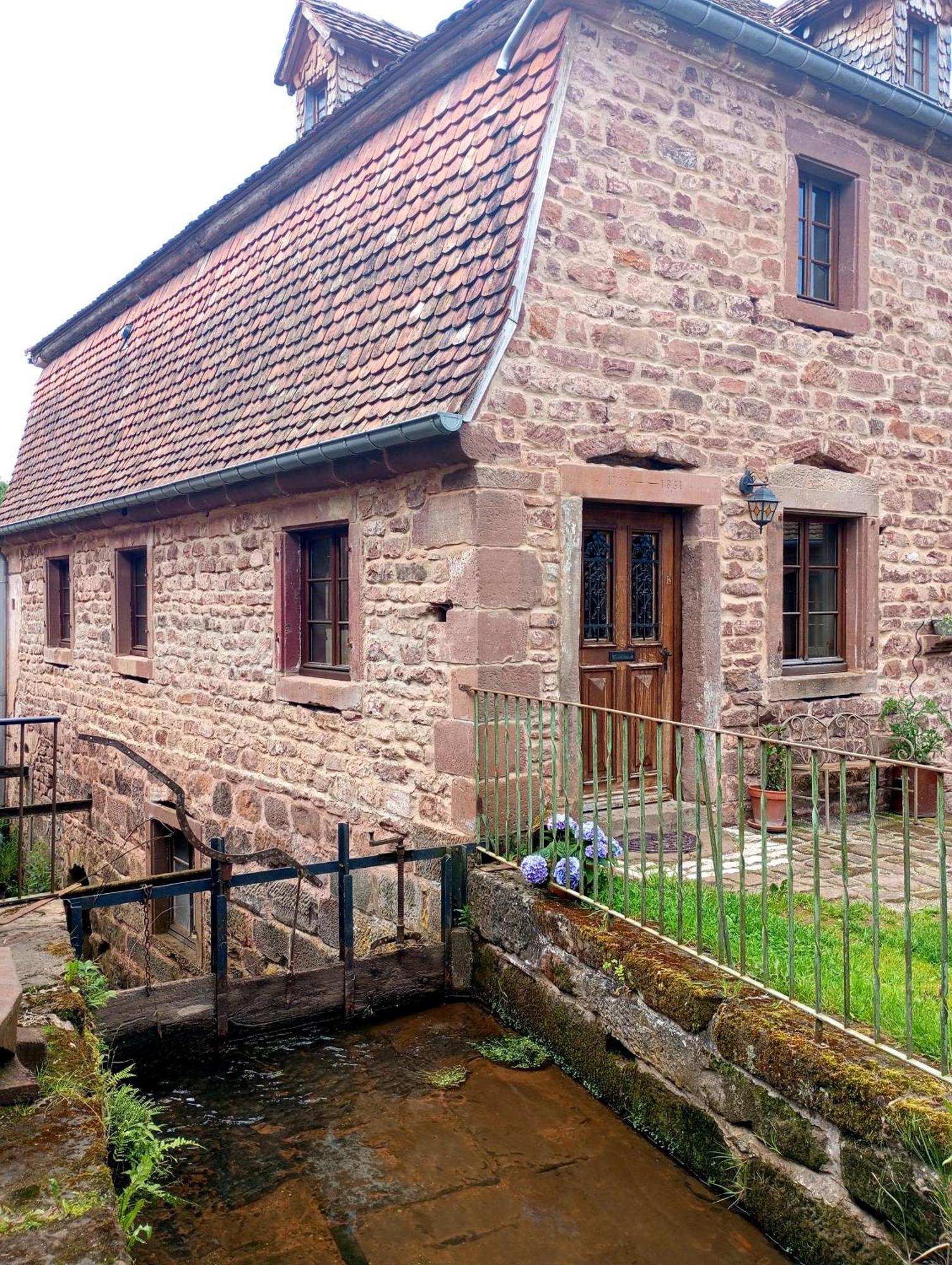 Maison D'Hotes De Charme - Ancien Moulin En Pleine Nature - La Paulusmuehle Soucht 외부 사진